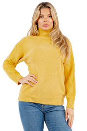 Women's Casual Long Sleeve Knit Sweater