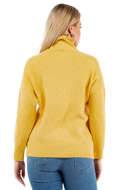 Women's Casual Long Sleeve Knit Sweater