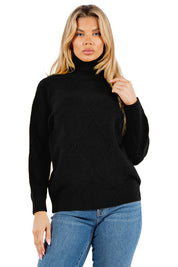 Women's Long Sleeve Soft Knit Sweater