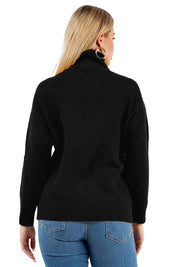 Women's Long Sleeve Soft Knit Sweater