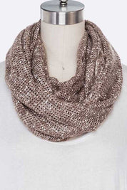 Women's Loose Knit Infinity Scarf