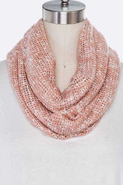 Women's Loose Knit Infinity Scarf