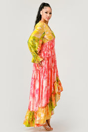 Women's Sunset Breeze Tiered Maxi Dress