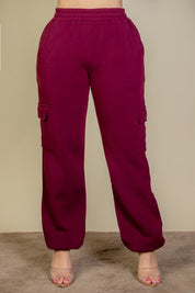 Women's Plus Size Drawstring Waist Jogger Sweatpants