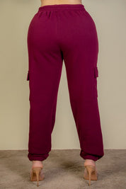 Women's Plus Size Drawstring Waist Jogger Sweatpants