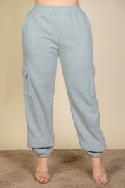 Women's Plus Size Drawstring Waist Jogger Sweatpants