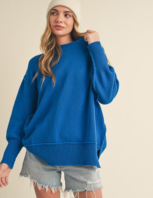 Women's Boxy Slouchy Pullover Sweater