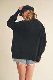 Women's Boxy Slouchy Pullover Sweater