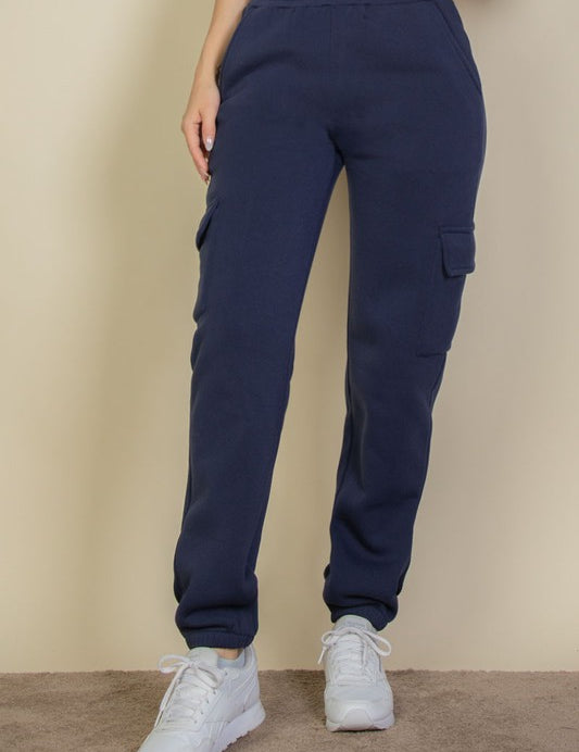 Women's Casual Jogger Sweatpants with Side Pockets