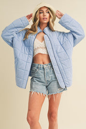 Women's Oversized Quilted Cotton Dixie Jacket