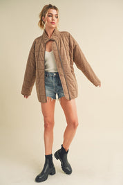 Women's Oversized Quilted Cotton Dixie Jacket