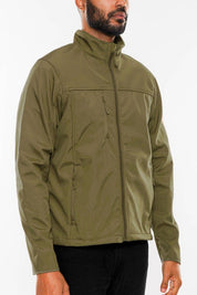 Men's Soft Shell Regular Fit Storm Tech Jacket