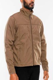 Men's Soft Shell Regular Fit Storm Tech Jacket