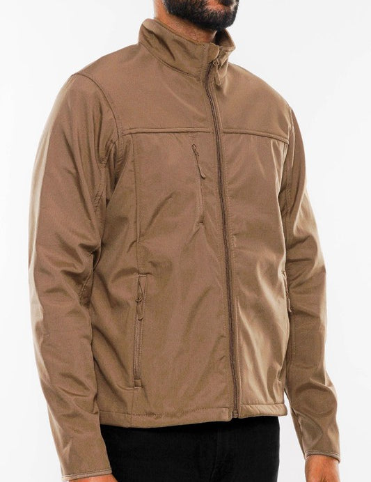 Men's Soft Shell Regular Fit Storm Tech Jacket