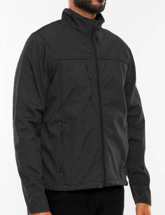 Men's Soft Shell Regular Fit Storm Tech Jacket