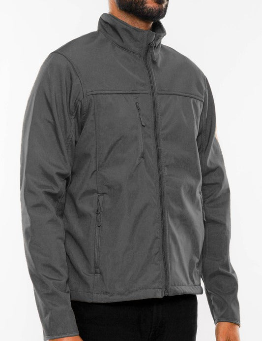 Men's Soft Shell Regular Fit Storm Tech Jacket