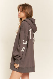 Unisex Oversized Hoodie with "Be Your Self" Graphic