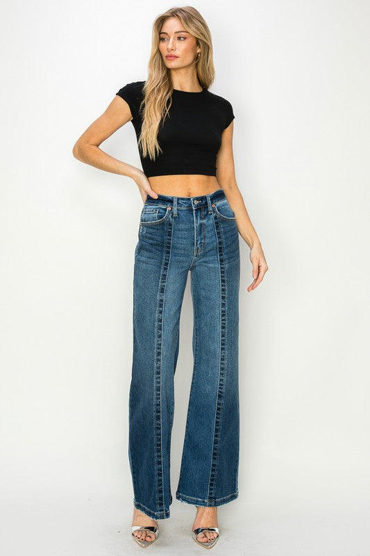 Women's High Rise Relaxed Flare Jeans