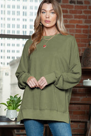 Women's Oversized Drop Shoulder Sweatshirt