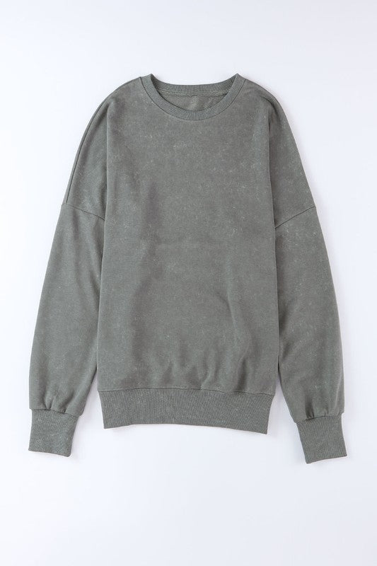 Women's Oversized Drop Shoulder Sweatshirt