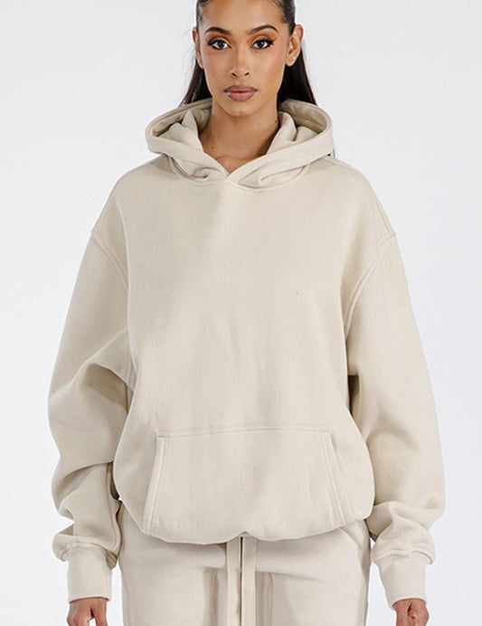 Women's Oversized Cotton Boyfriend Hoodie