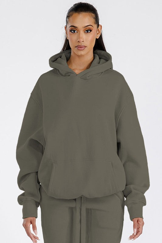 Women's Oversized Cotton Boyfriend Hoodie