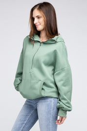 Women's Oversized Stitch Detail Hoodie