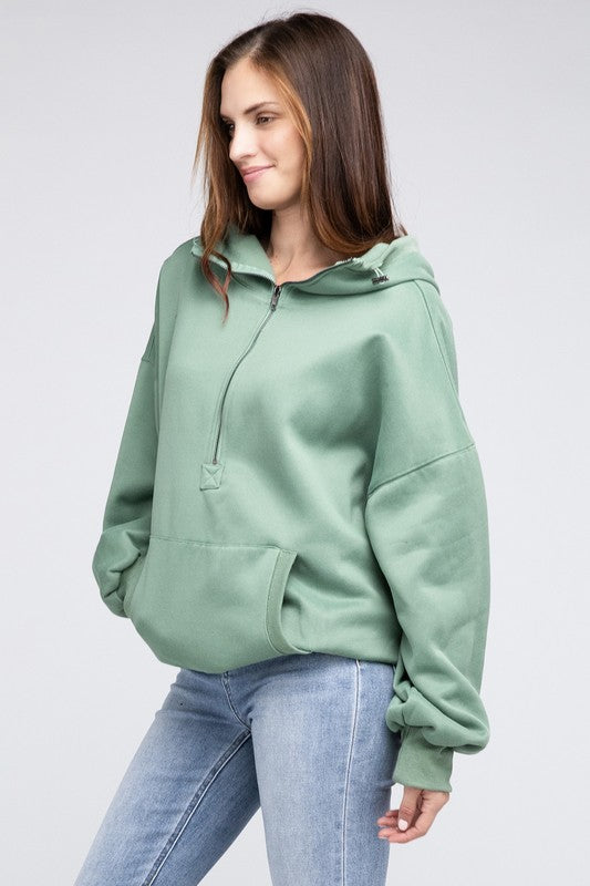 Women's Oversized Stitch Detail Hoodie