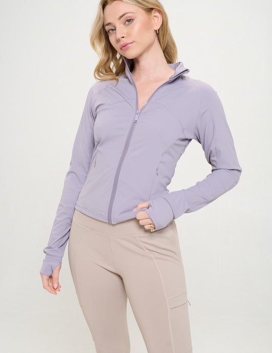 Workout Jacket Long sleeve Zip-Up