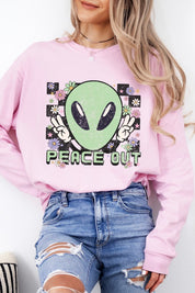 Unisex Oversized Long Sleeve Graphic Tee