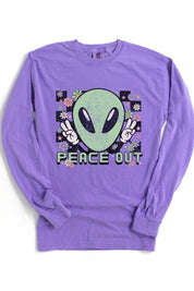 Unisex Oversized Long Sleeve Graphic Tee