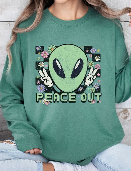 Unisex Oversized Long Sleeve Graphic Tee
