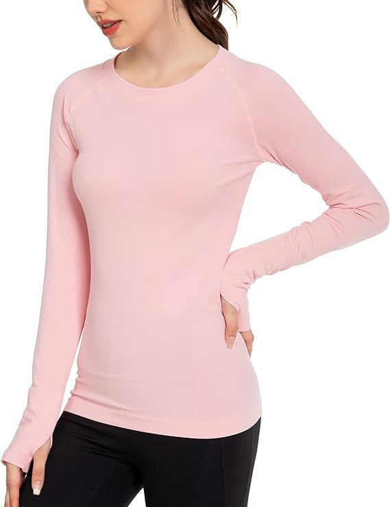 Long Sleeve Workout Shirts for Women