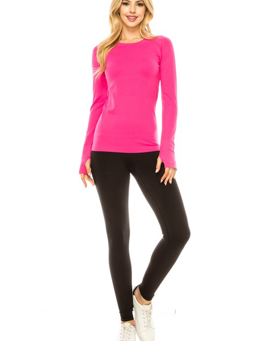 Long Sleeve Workout Shirts for Women