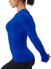 Long Sleeve Workout Shirts for Women