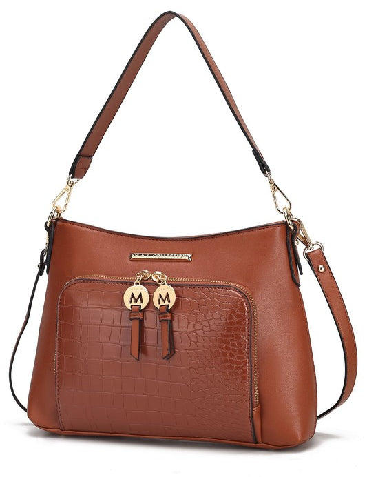 Women's Vegan Leather Crossbody Shoulder Bag