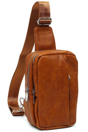 Women's Adjustable Faux Leather Sling Bag Backpack