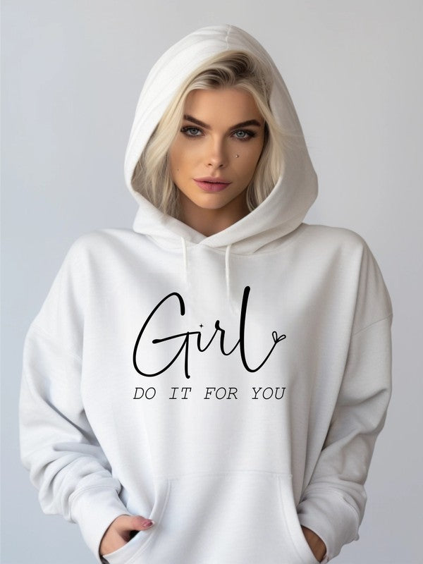 Girls' Graphic Hoodie - Softest Ever Comfort Wear