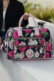 MKF Collection Jayla Botanical Pattern Duffle Bag