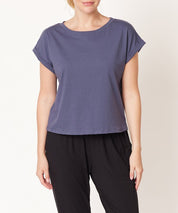 Women's Cotton Jersey Fabina Crop