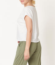 Women's Cotton Jersey Fabina Crop