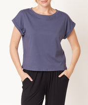 Women's Cotton Jersey Fabina Crop