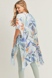 Women's Forest Print Kimono