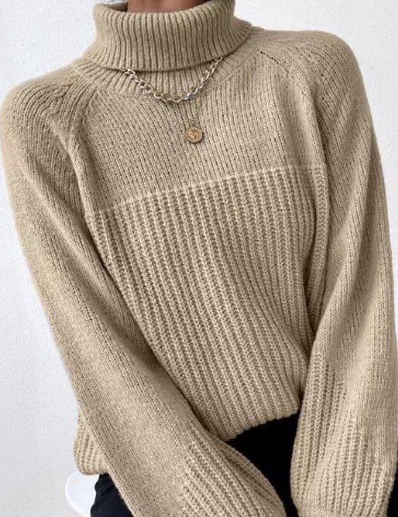 Women's Cozy Knit Turtleneck Sweater