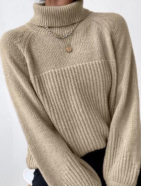 Women's Cozy Knit Turtleneck Sweater