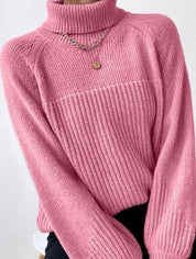 Women's Cozy Knit Turtleneck Sweater