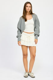 Women's Oversized Cardigan Shrug for Cozy Layering