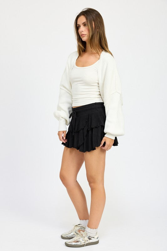 Women's Oversized Cardigan Shrug for Cozy Layering