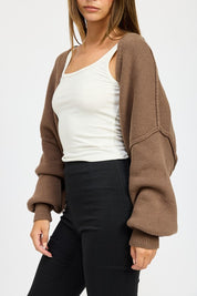 Women's Oversized Cardigan Shrug for Cozy Layering