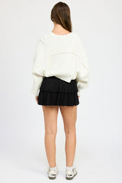 Women's Oversized Cardigan Shrug for Cozy Layering